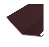 Планка ендовы нижняя 298*298*2000 (VikingMP-8004-0.45) Медно-коричневый